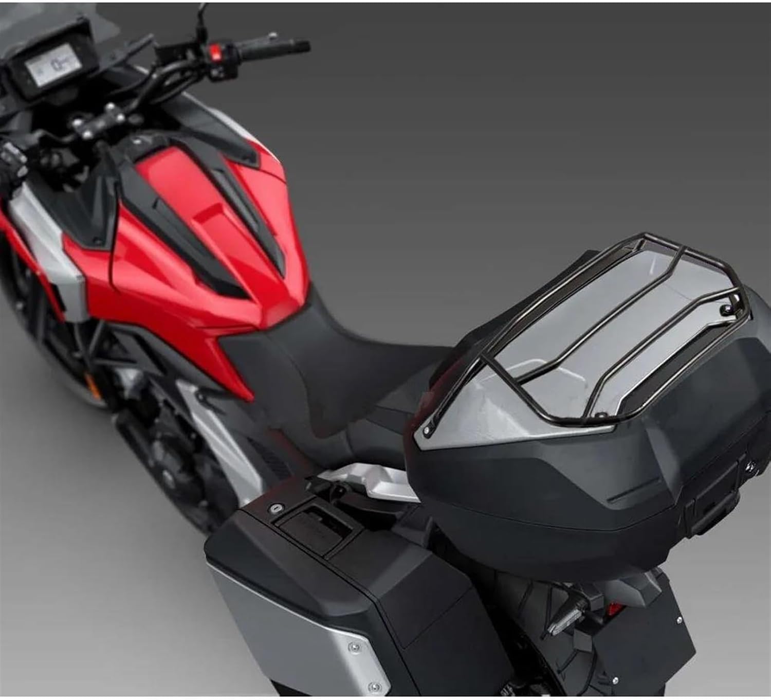 リアキャリアラゲッジラック オートバイリア荷物ラックトップ